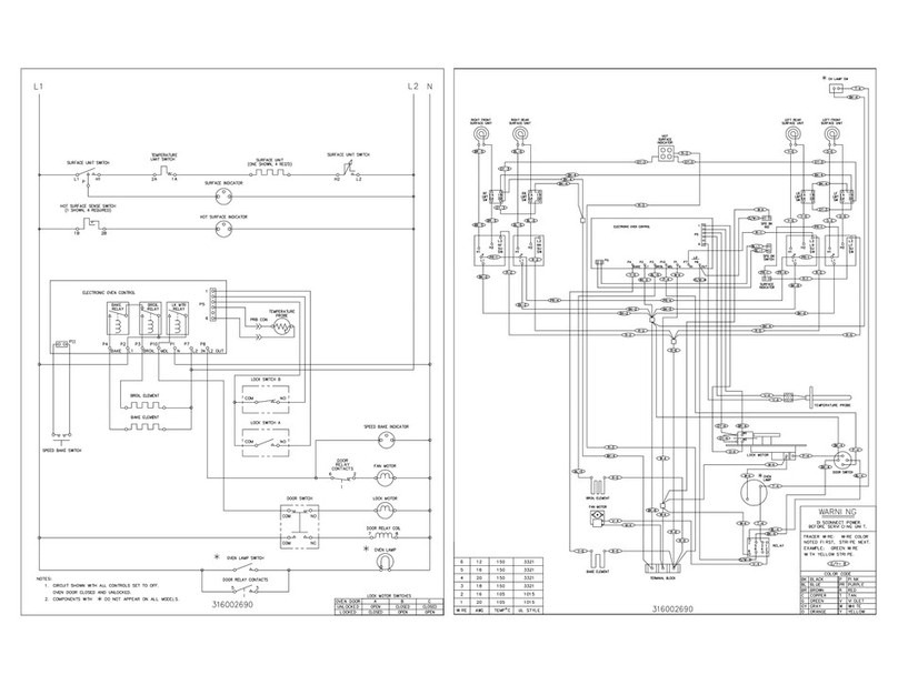 Frigidaire FEF386CJTA Quick start guide