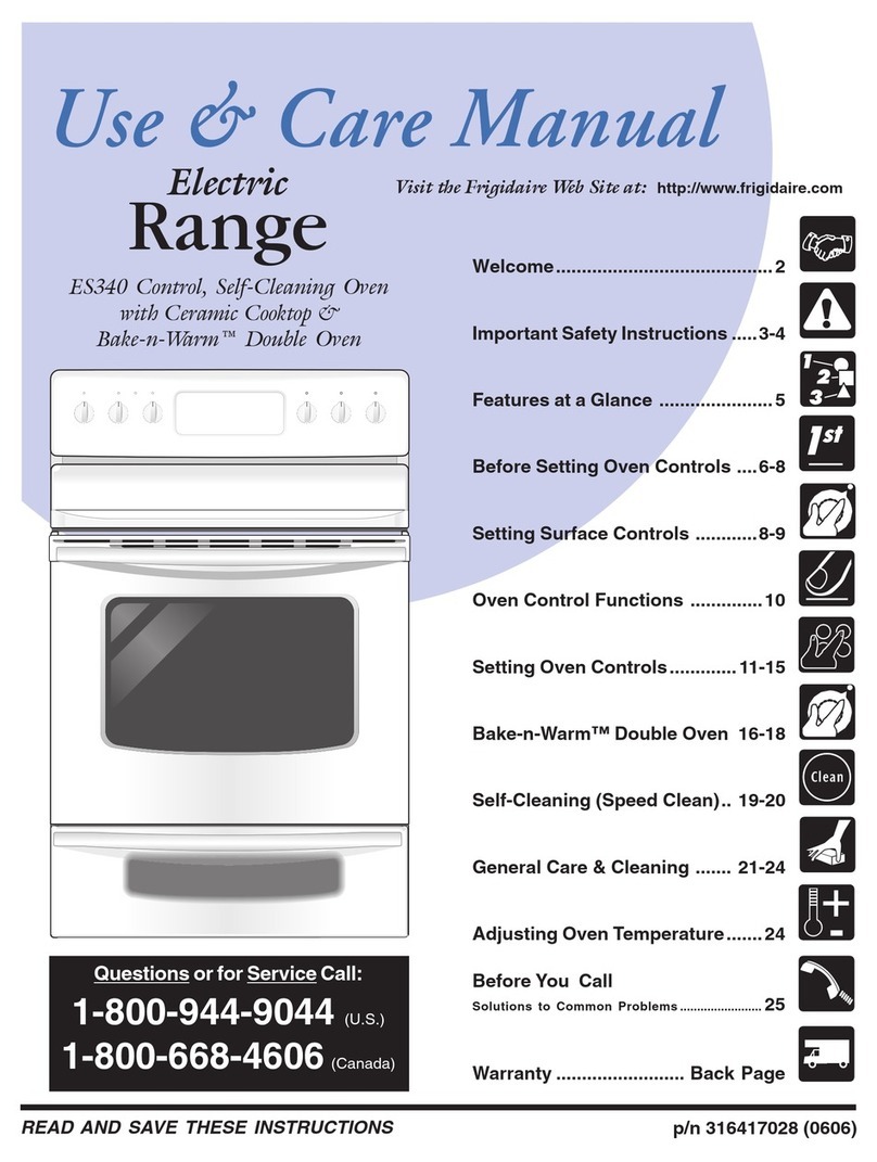 Frigidaire FEFLMC55FCC User manual
