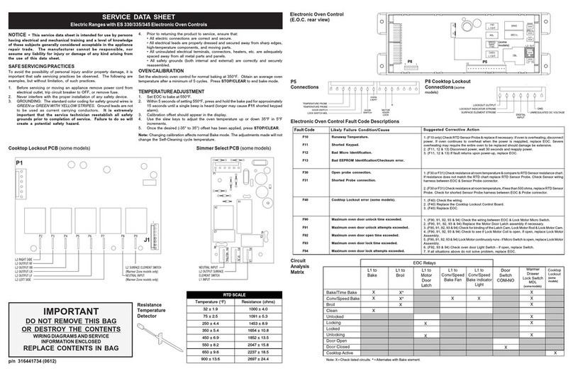 Frigidaire FEFLMC55FCB User guide Frigidaire FEFLMC55FCB User guide