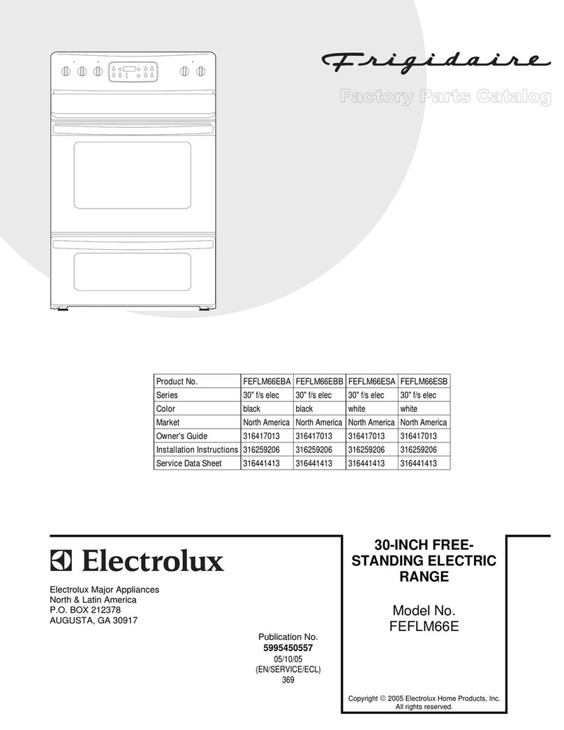 Frigidaire FEFLM66E User manual Frigidaire FEFLM66E User manual