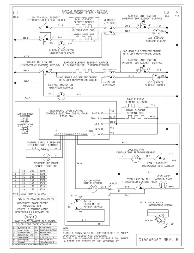Frigidaire FES367ASH Quick start guide