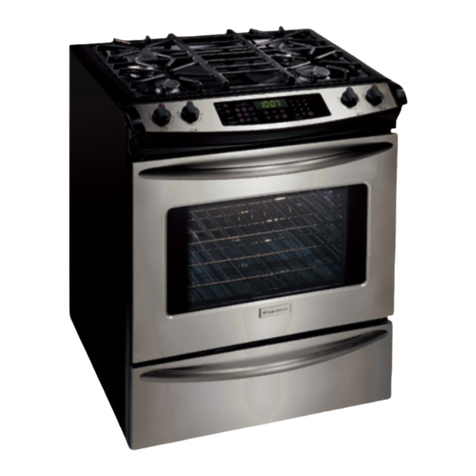 Frigidaire FES366EC - 30" Slide-In Electric Range Use & care manual