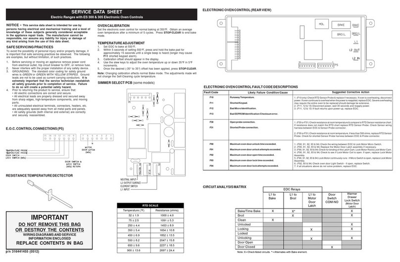 Frigidaire FEFL64FSB User guide