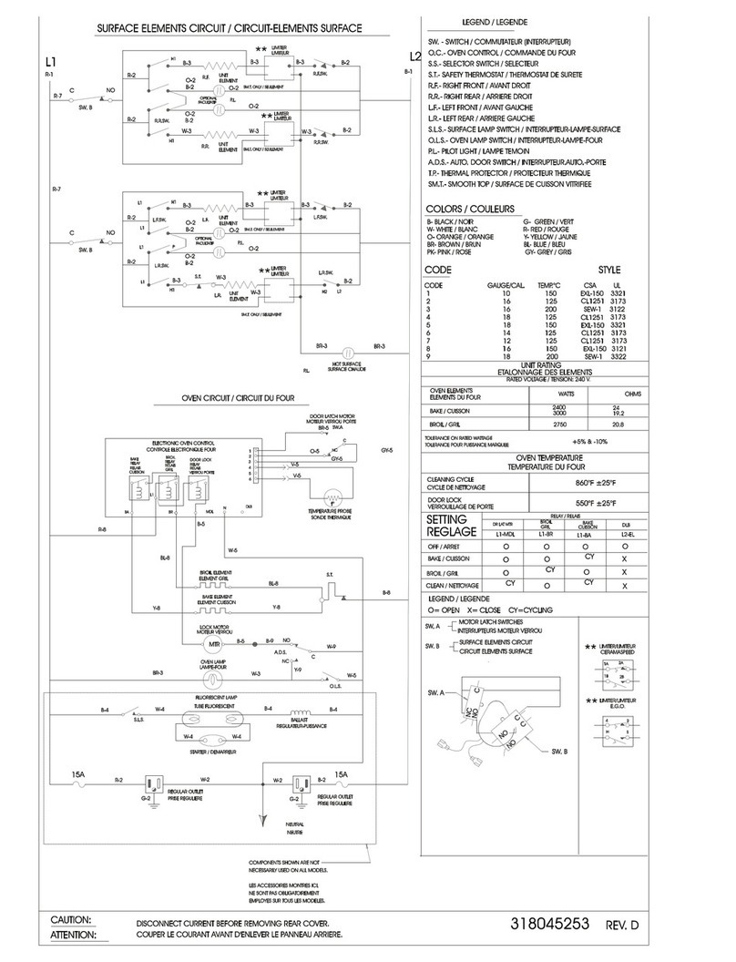 Frigidaire FEFD67CHSE Quick start guide