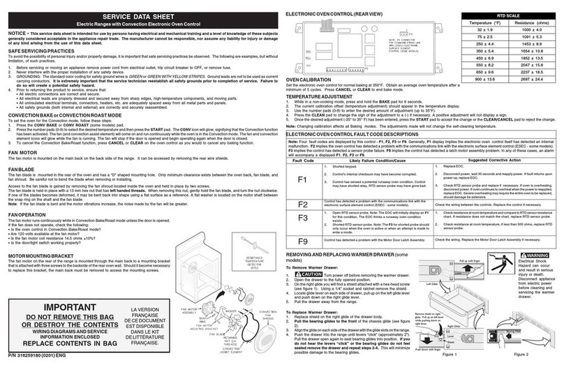 Frigidaire FEFL8ABC User guide