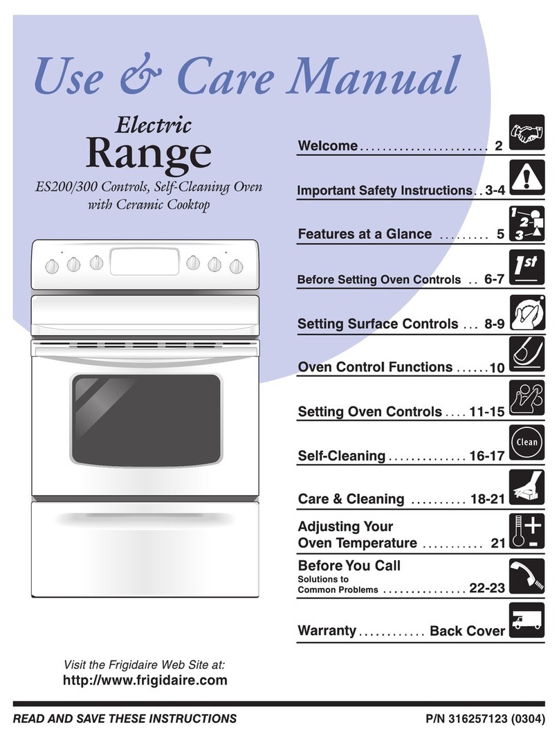 Frigidaire FEFL77ASG User manual Frigidaire FEFL77ASG User manual