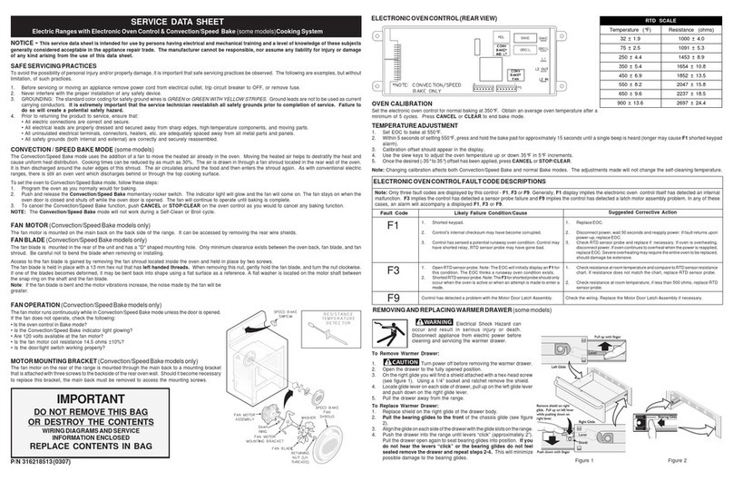 Frigidaire FEFL77ABH User guide