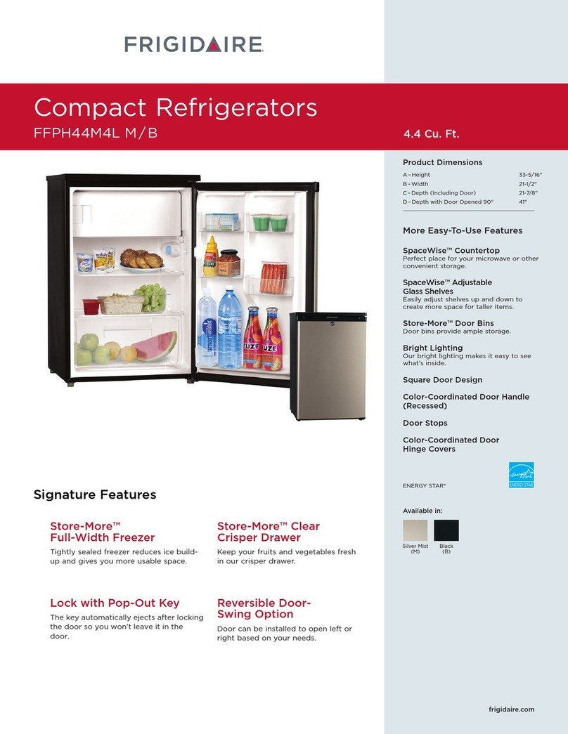 Frigidaire FFPH44M4L Specifications
