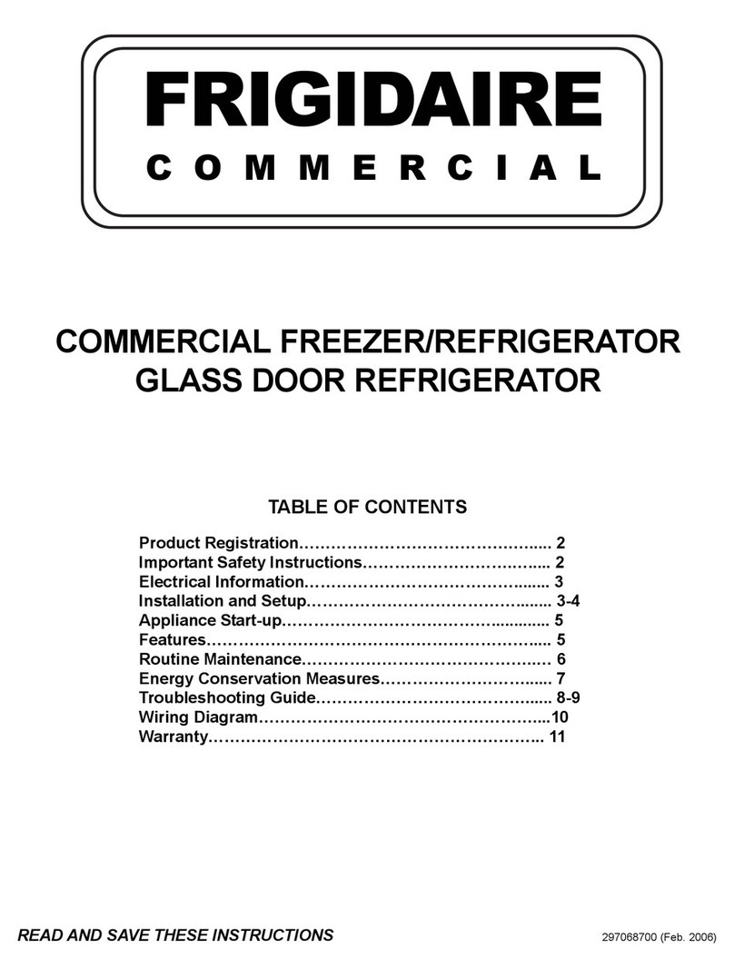 Frigidaire FCRS201RF User manual