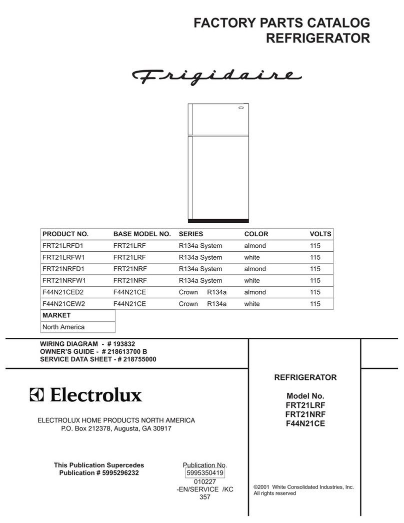 Frigidaire F44N21CE User manual Frigidaire F44N21CE User manual