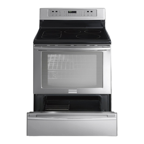 Frigidaire Professional FPEF3081KF Owner's manual