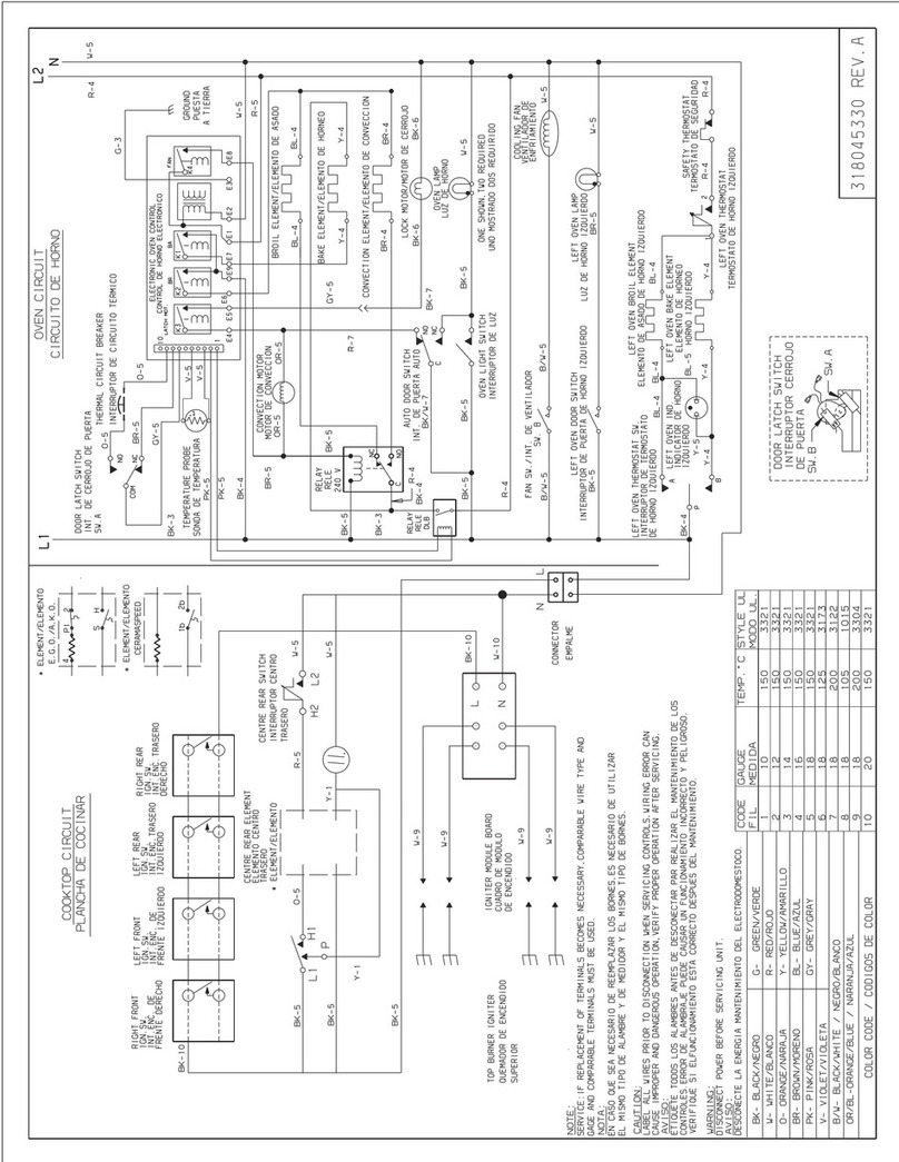Frigidaire PLCF489CCF Quick start guide