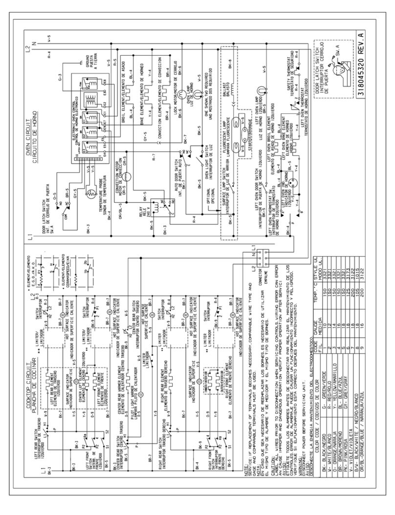 Frigidaire PLEF489CCB Service manual Frigidaire PLEF489CCB Service manual