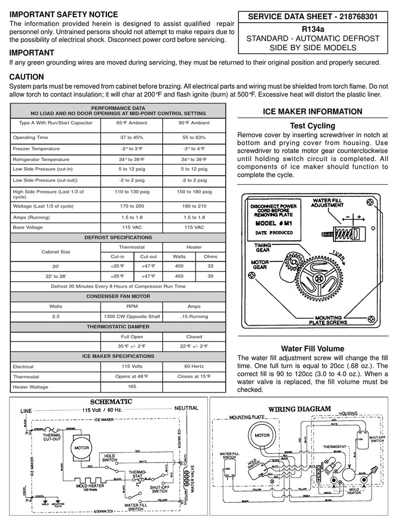 Frigidaire FRS20QRC User guide
