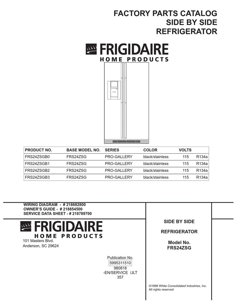 Frigidaire FRS24ZSG User manual