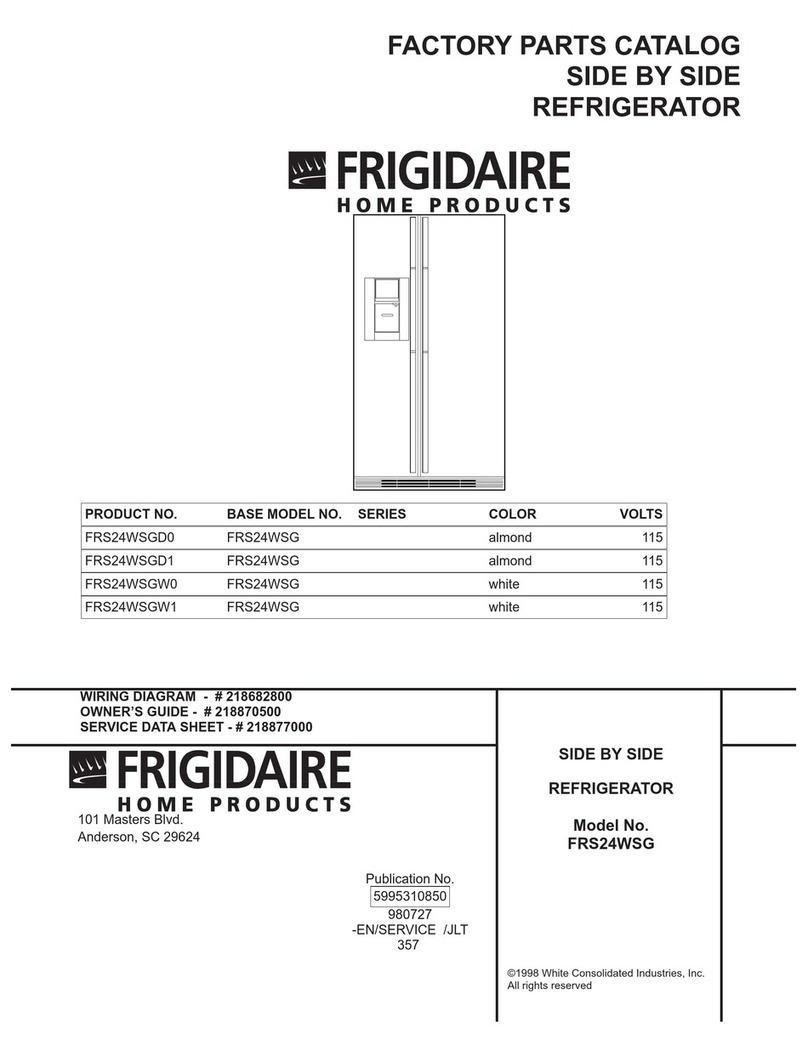 Frigidaire FRS24WSG User manual