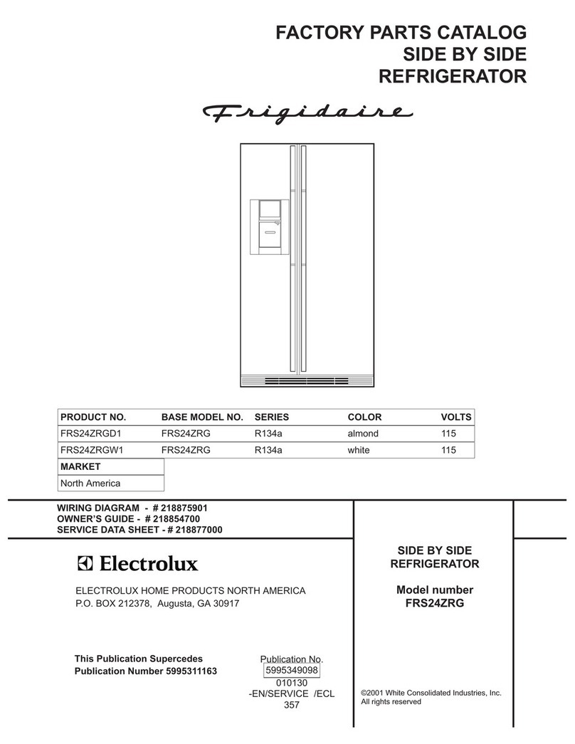 Frigidaire FRS24ZRG User manual