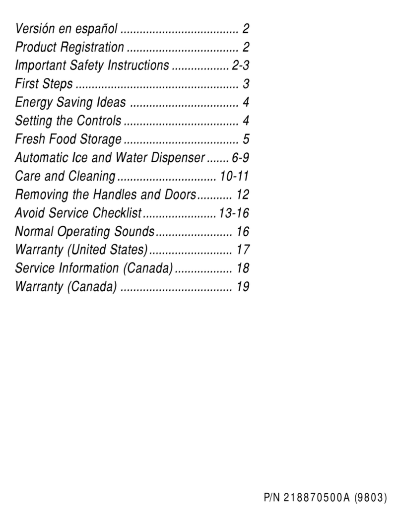 Frigidaire FRS24WSG user guide