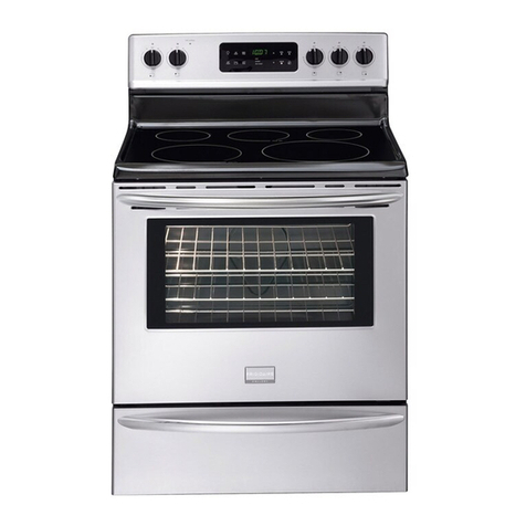 Frigidaire Gallery DGEF3031K User manual