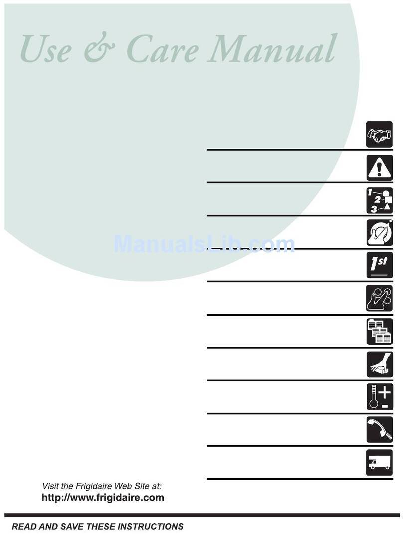 Frigidaire FGS366EC User manual