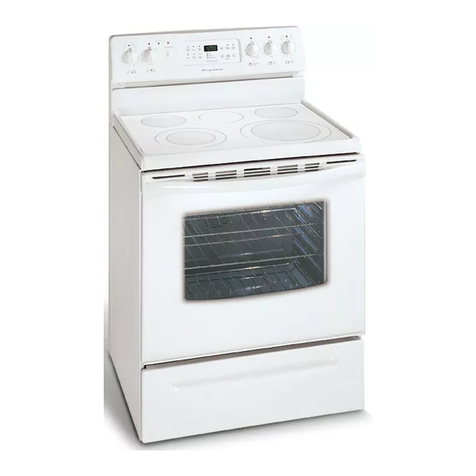 Frigidaire Gallery Series GLEFZ384HC User manual Frigidaire Gallery Series GLEFZ384HC User manual