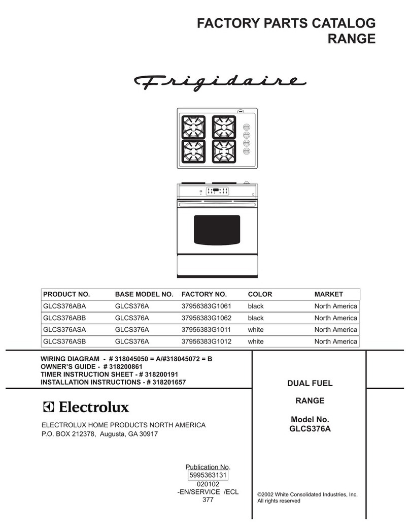 Frigidaire GLCS376A User manual Frigidaire GLCS376A User manual
