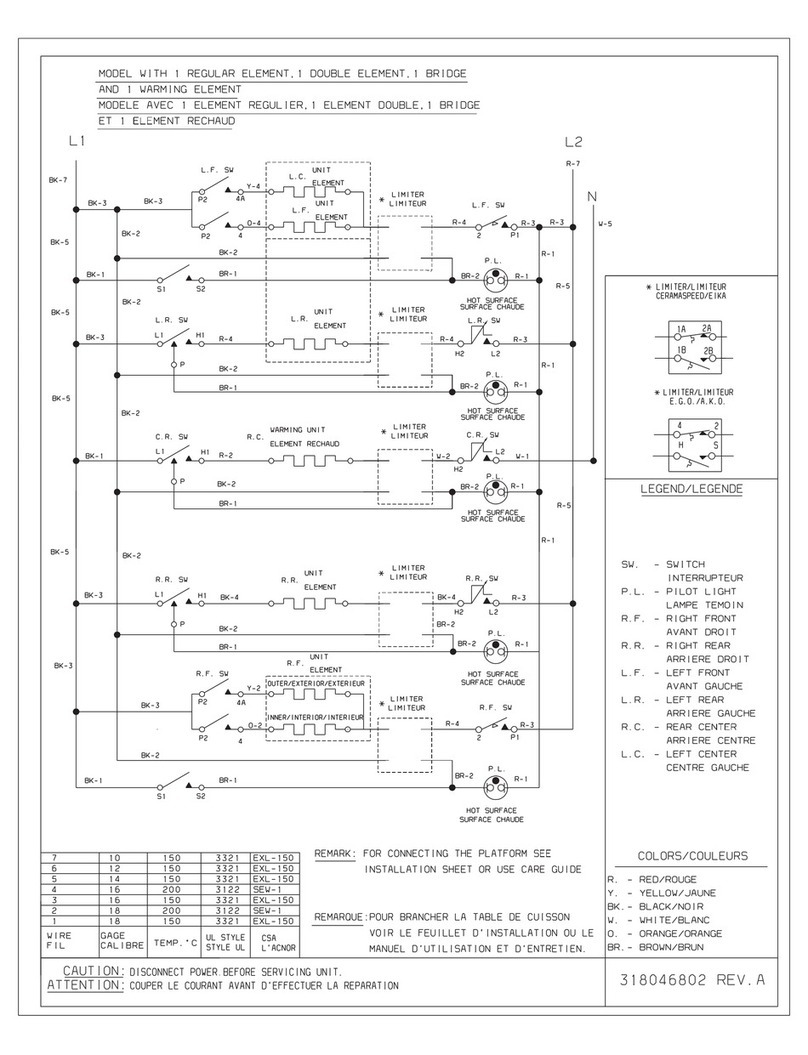 Frigidaire Gallery Series GLEC36S8CS Quick start guide