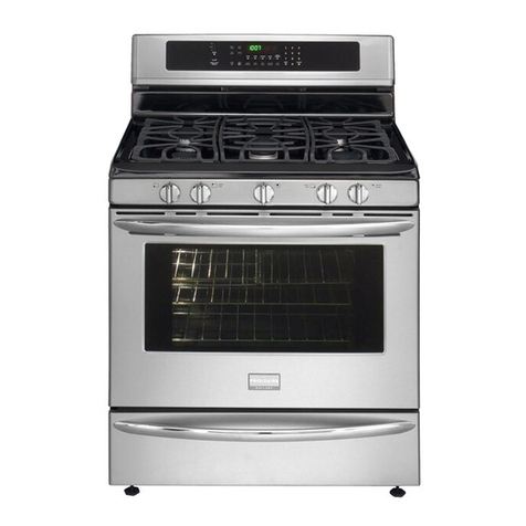 Frigidaire Gallery Premier FGGF3076K User manual