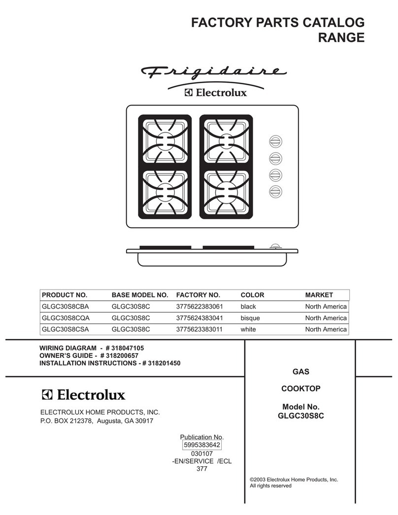 Frigidaire GLGC30S8CBA User manual