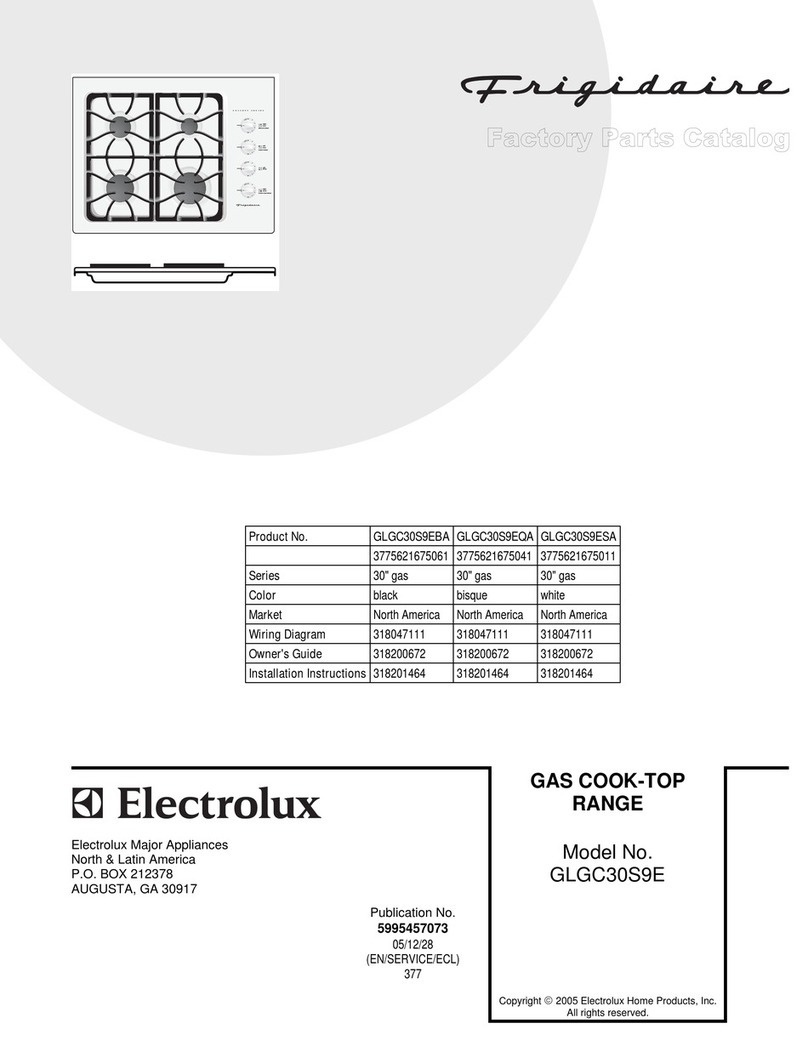 Frigidaire GLGC30S9EBA User manual Frigidaire GLGC30S9EBA User manual