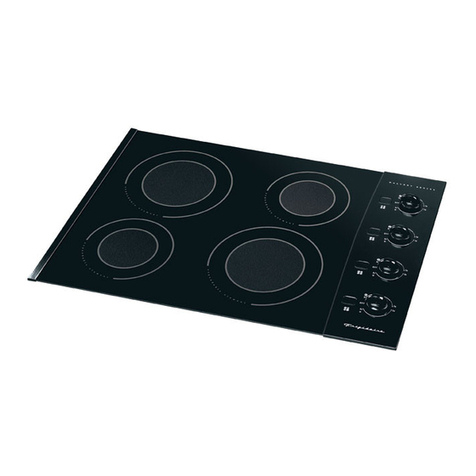 Frigidaire GLEC30S9E - 30 in Smoothtop Electric Cooktop User manual Frigidaire GLEC30S9E - 30 in Smoothtop Electric Cooktop User manual