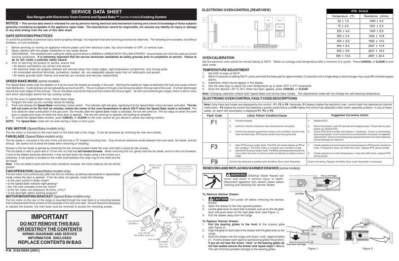 Frigidaire FGFL77ASE User guide