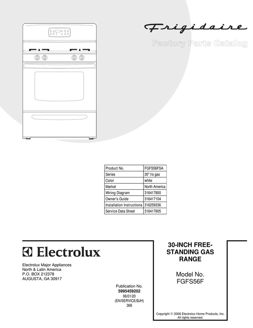 Frigidaire FGFS56F User manual