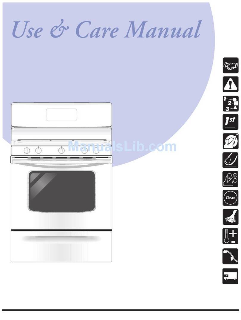 Frigidaire FGFL87DSC User manual