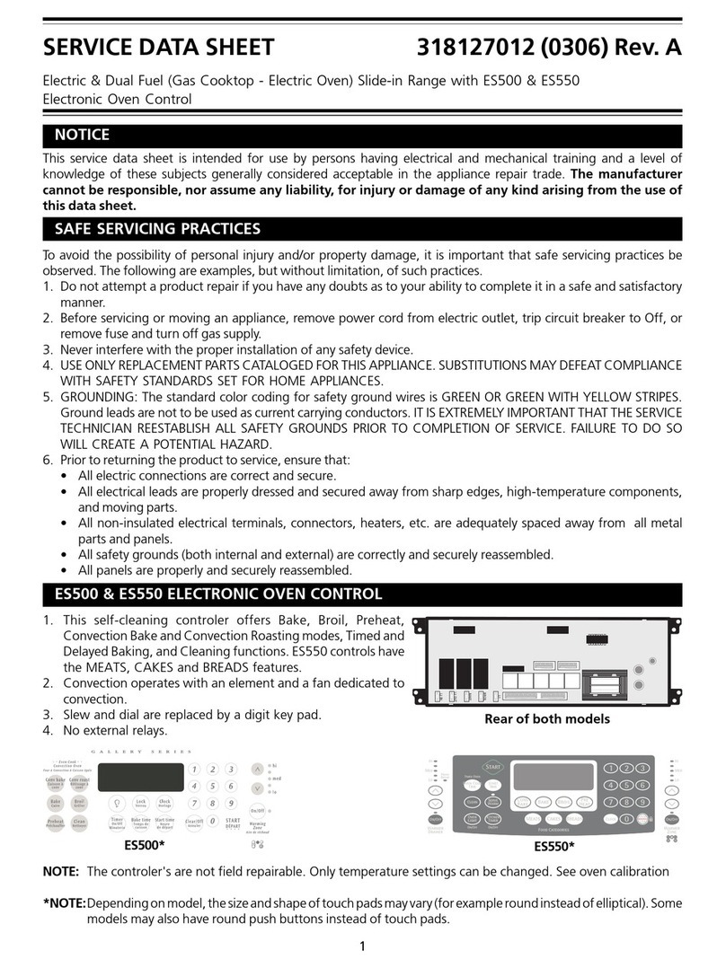 Frigidaire GLES388DSB User guide