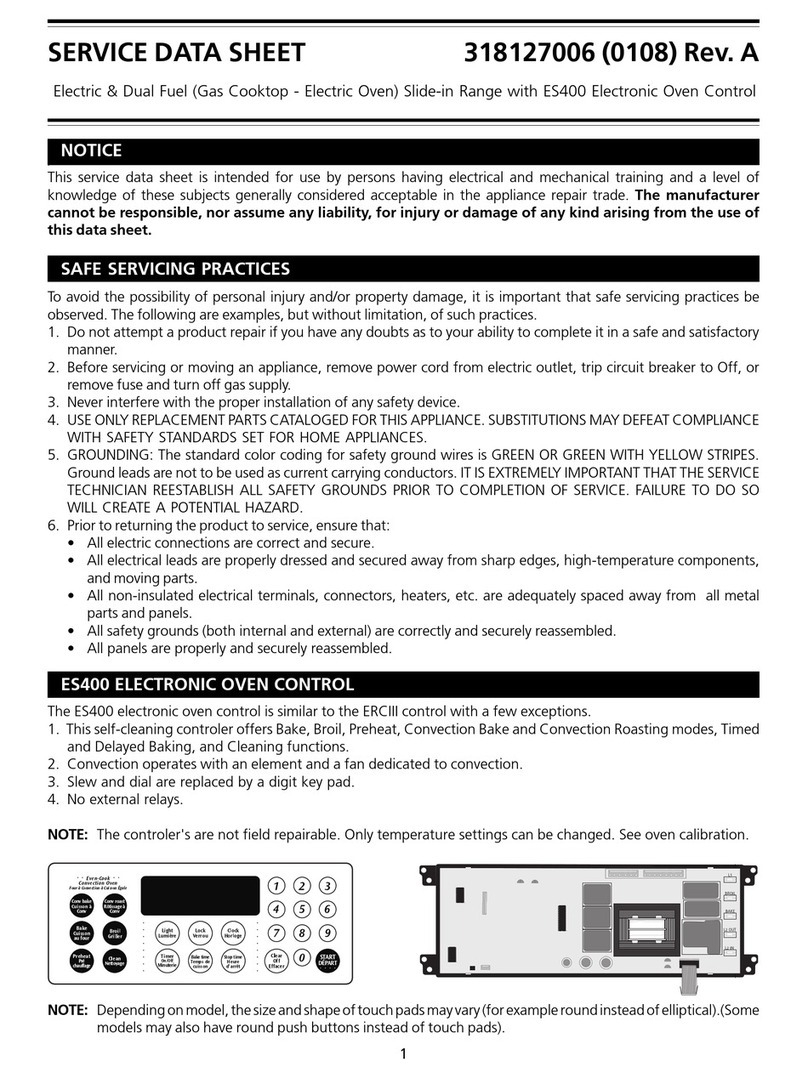 Frigidaire GLES388CSB User guide