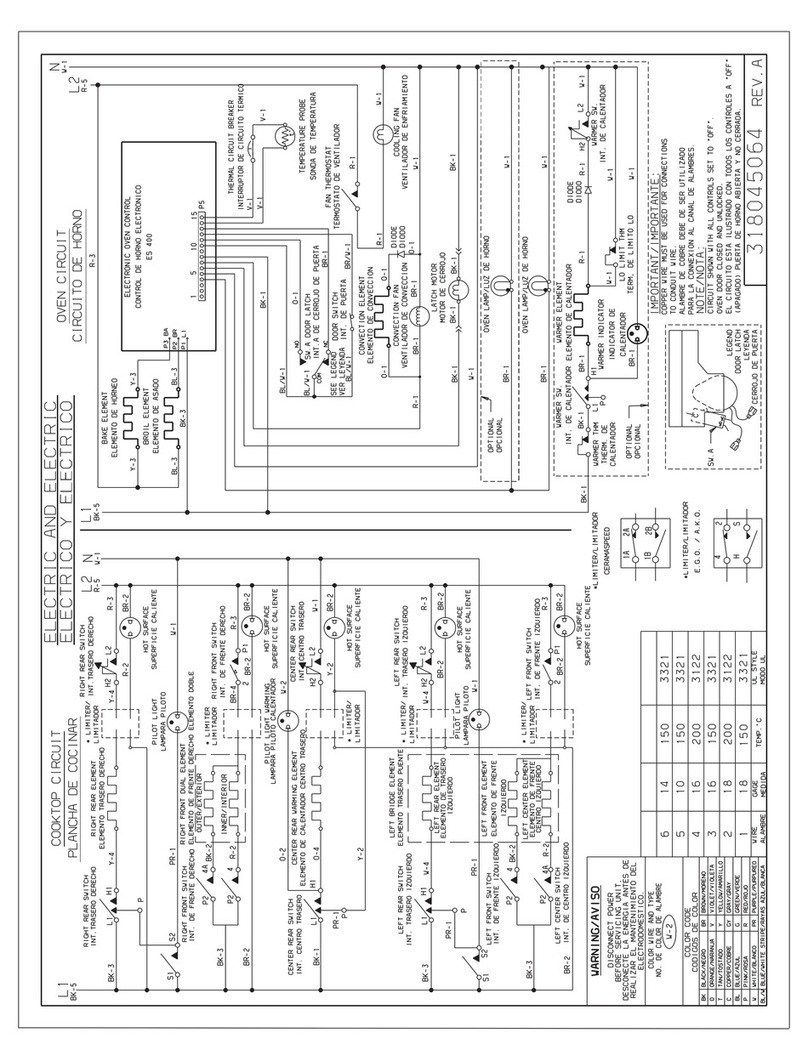 Frigidaire GLES388CSA Wiring diagram Frigidaire GLES388CSA Wiring diagram