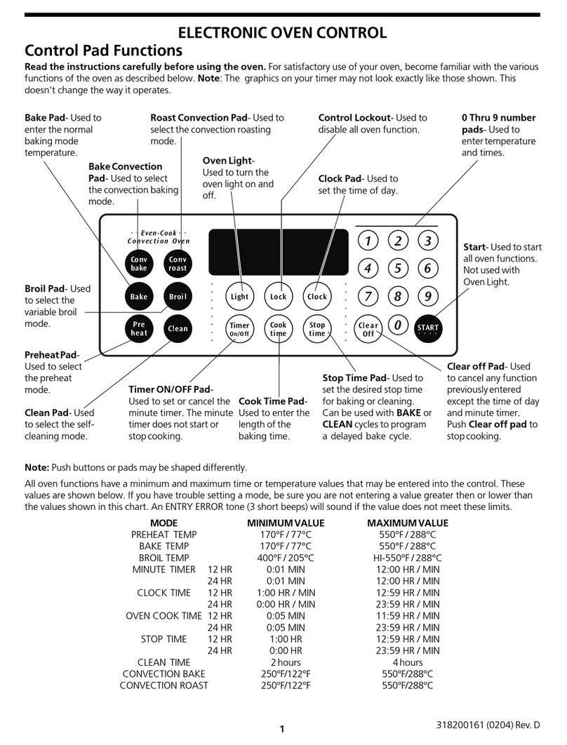 Frigidaire GLES388CSB Use and maintenance manual