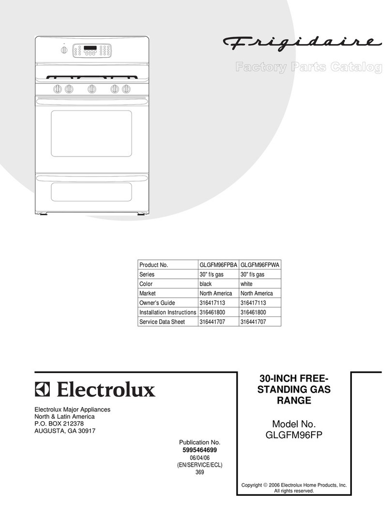 Frigidaire GLGFM96FP User manual Frigidaire GLGFM96FP User manual