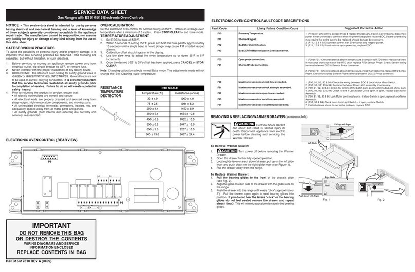 Frigidaire GLGF388DSE User guide