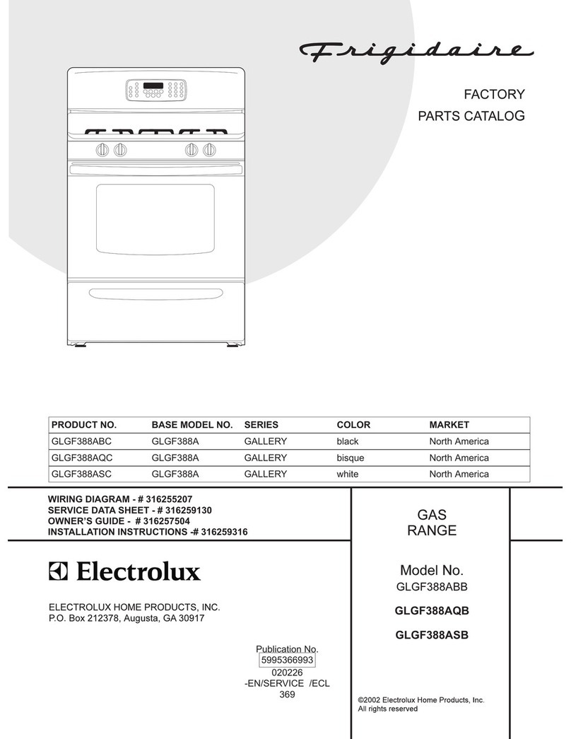 Frigidaire GLGF388AQB User manual