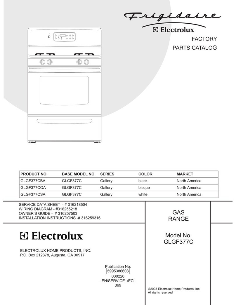 Frigidaire GLGF377C User manual Frigidaire GLGF377C User manual