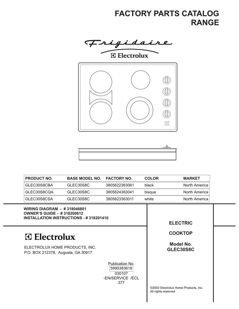 Frigidaire GLEC30S8C User manual