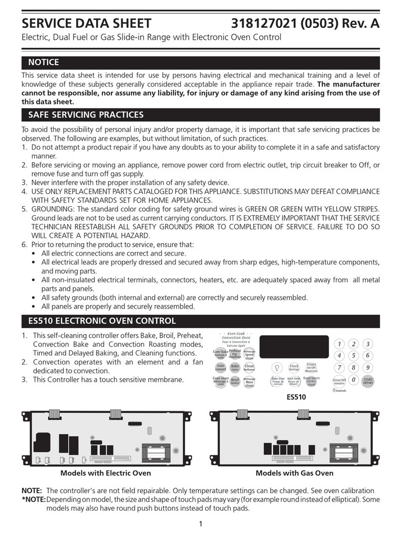 Frigidaire GLCS389FSA User guide