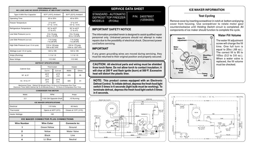 Frigidaire FRTX18N5BW2 User guide