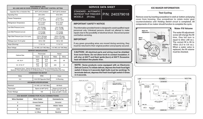 Frigidaire FRTB7B4EMB1 User guide