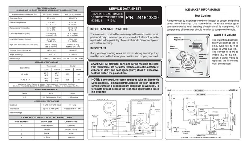 Frigidaire FRT8IB5EW2 User guide