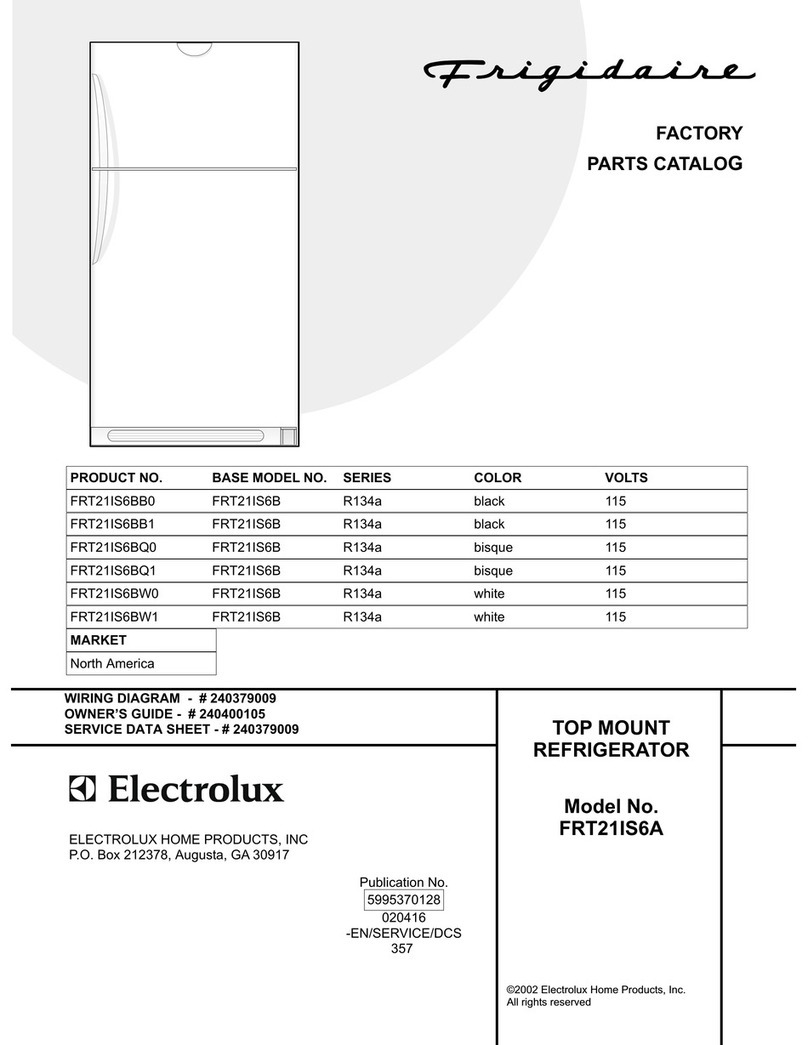 Frigidaire FRT21IS6A User manual