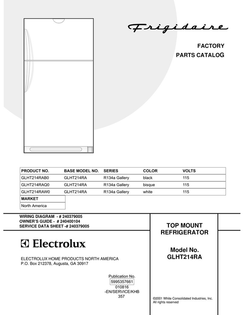 Frigidaire GLHT214RA Factory parts catalog