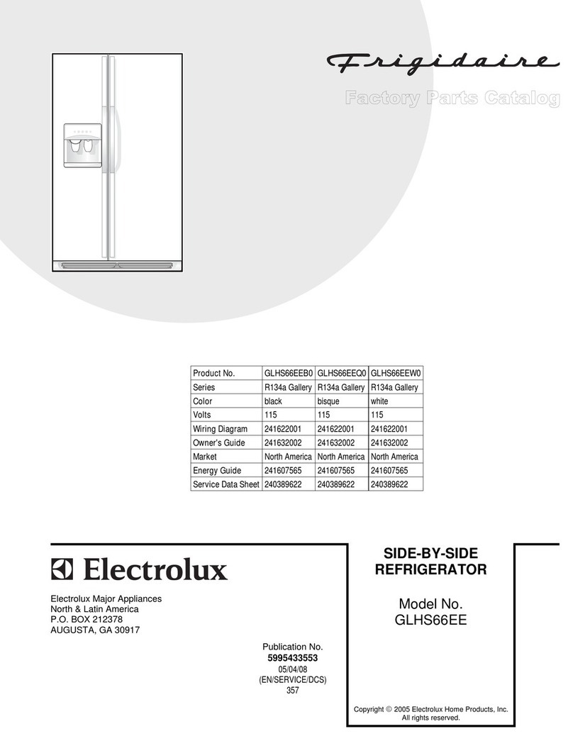Frigidaire GLHS66EE Factory parts catalog